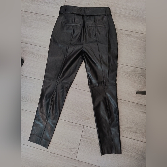 White House Black Market Vegan Leather Pants - Picture 3 of 5